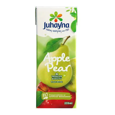 Juhayna apple pear juice 235ml