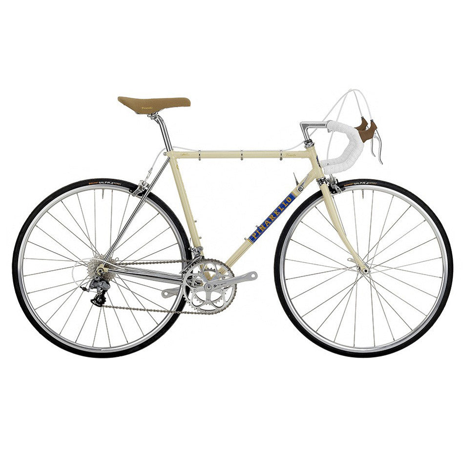 cream vintage bike