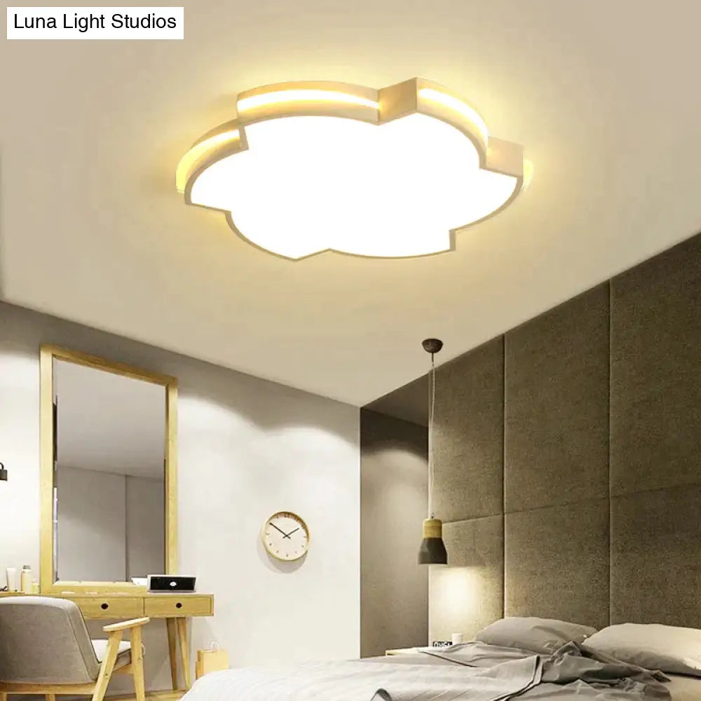 Led Ceiling Lamp Pattern Simple Modern Creative Bedroom Lamp