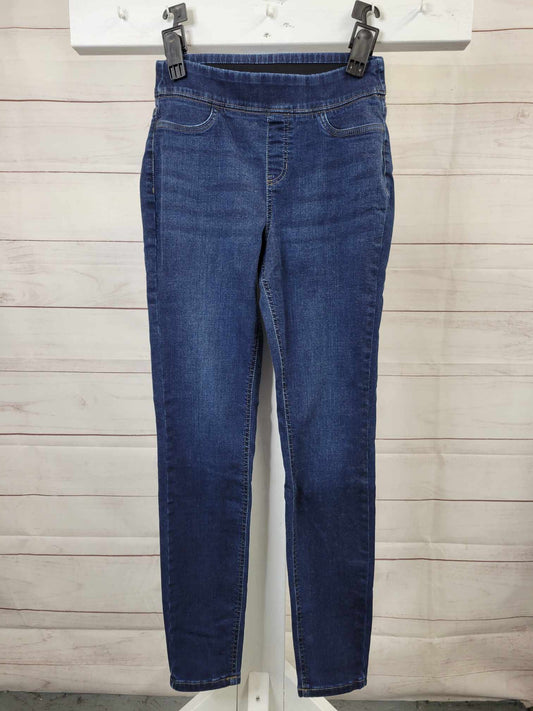 Denim & Co. Cozy Touch Denim Regular Pull-On Jeggings 