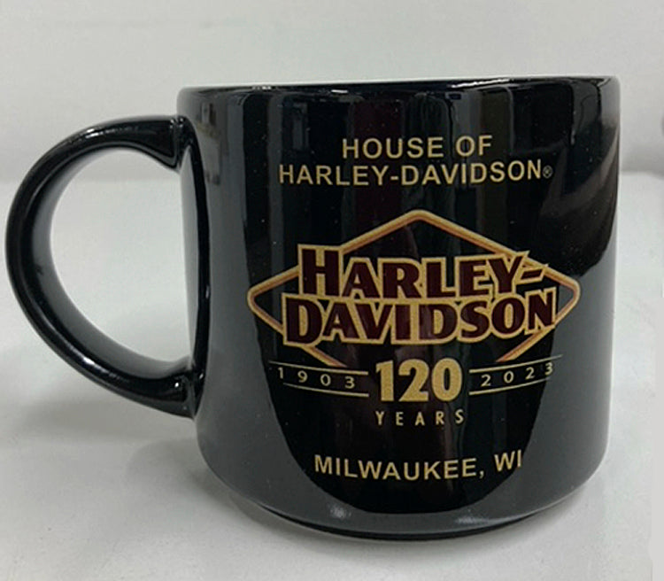 Harley-Davidson® Ride & Rest Travel / Coffee Ceramic Mug Set