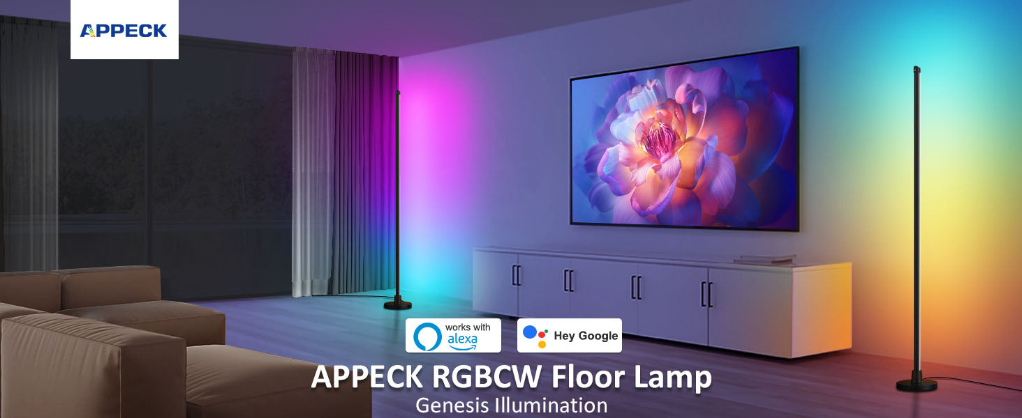 Appeck LED Floor Lamp-Scenes