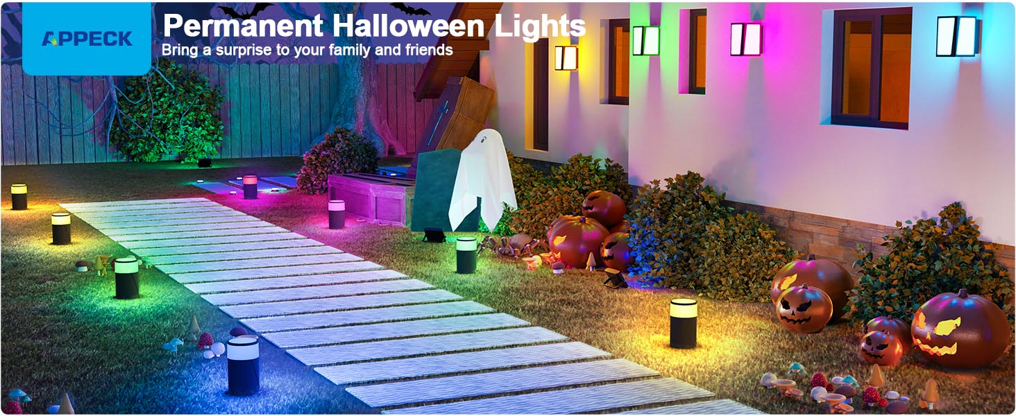 Appeck Outdoor Pathway Lights-Halloween