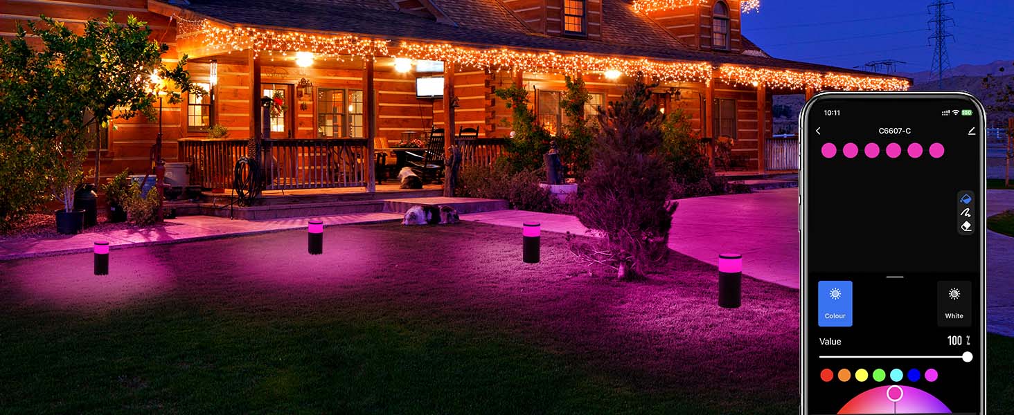 Appeck Outdoor Pathway Lights-Holiday