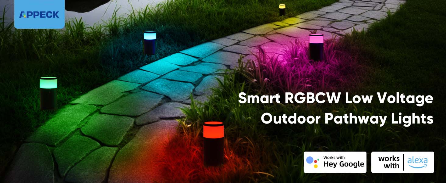 Appeck Outdoor Pathway Lights-Smart