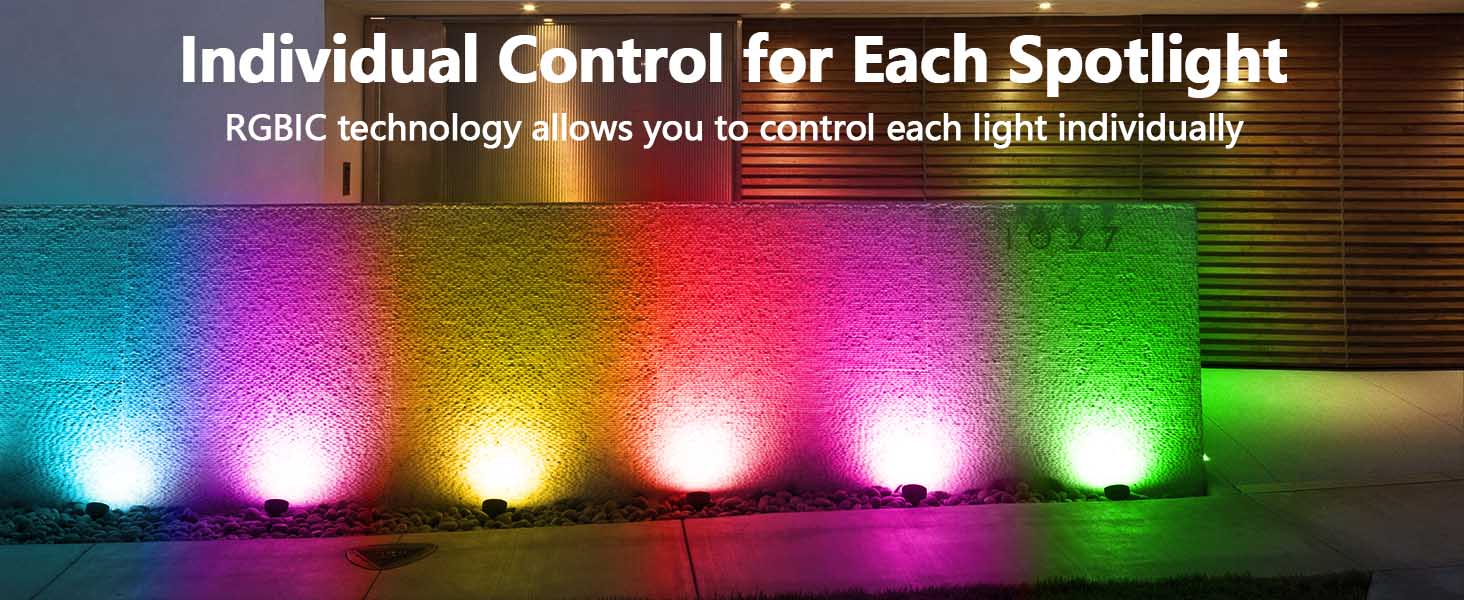 Appeck Outdoor Spot Lights-Individual Control