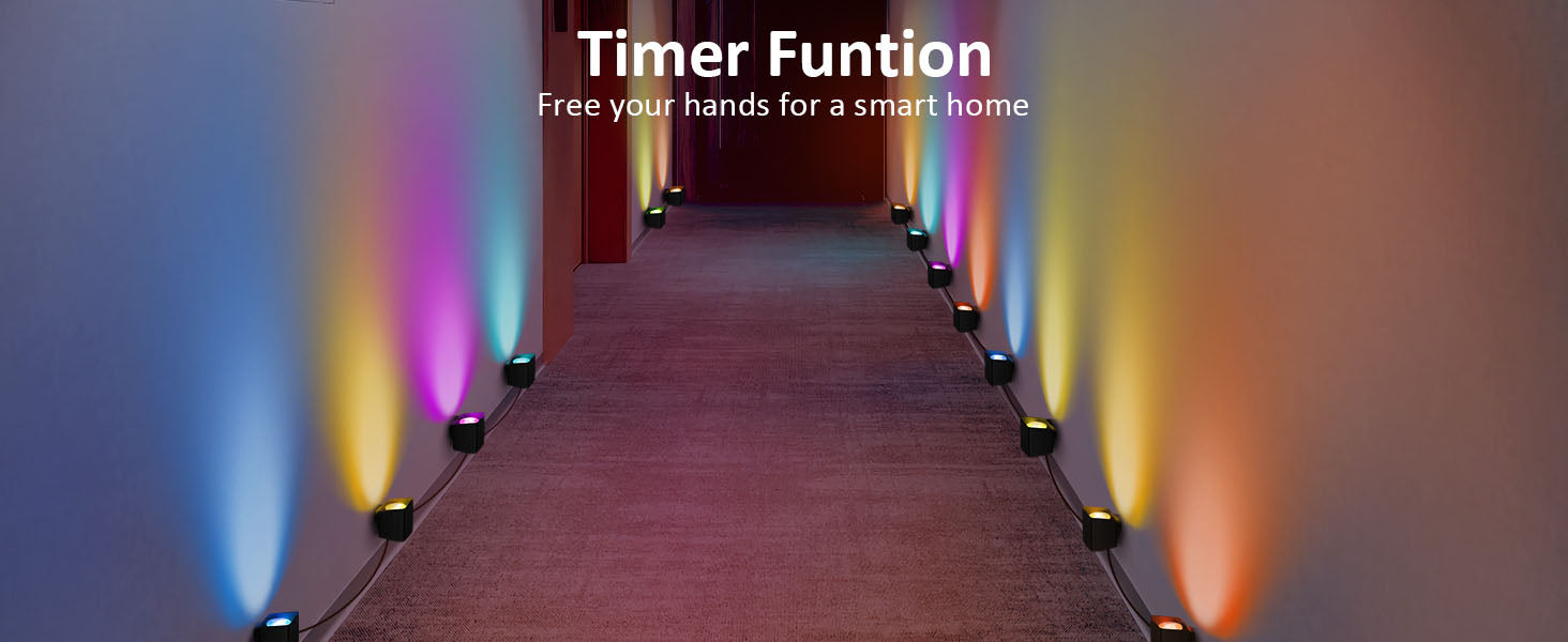 Appeck RGBCW Smart Wall-Timer Funtion