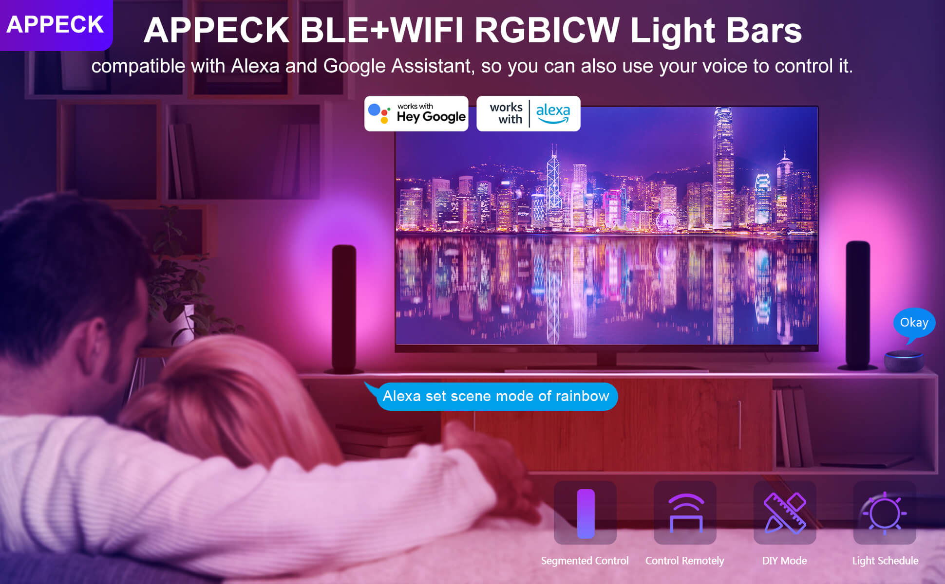 Appeck Gaming Ambiance Light-RGBICW