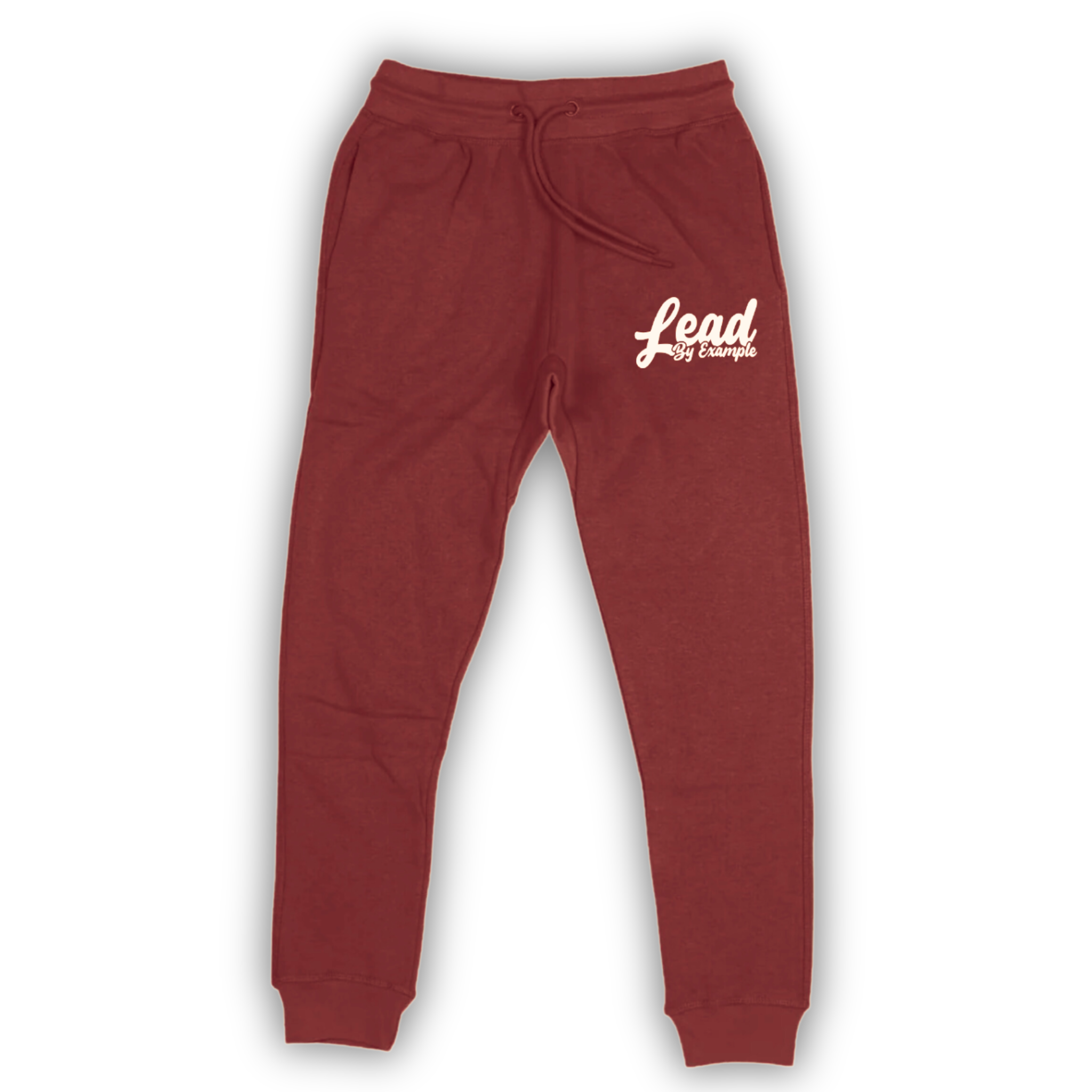 LBE SCRIPT JOGGER PANTS MAROON