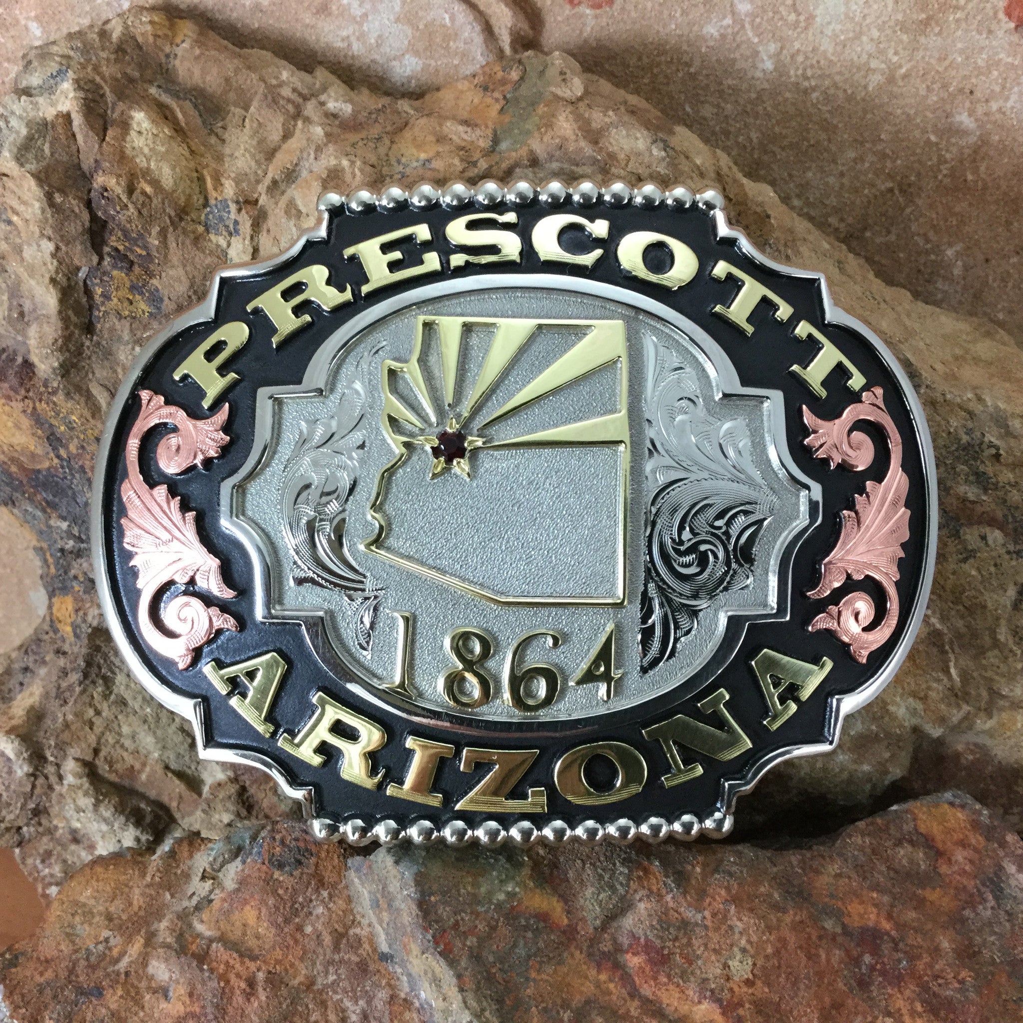 arizona belt buckle