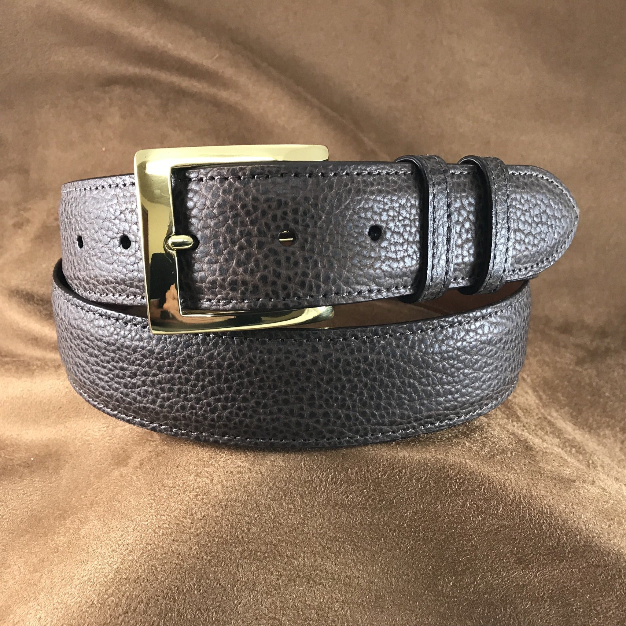 bison leather belts