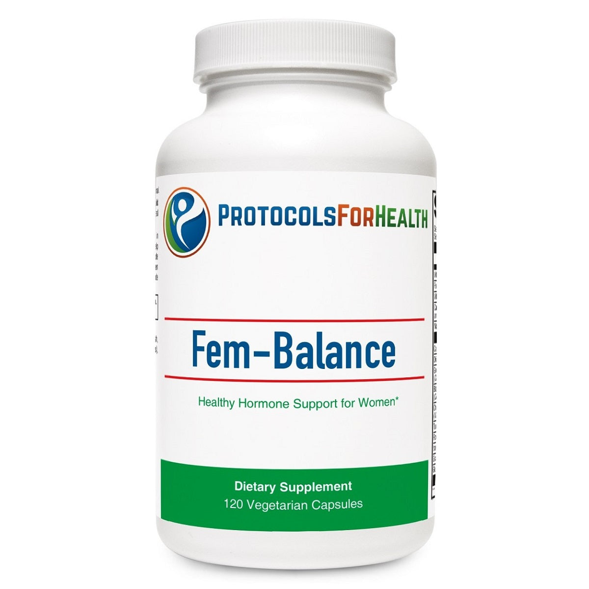 Protocols For Health, Fem-Balance 120 Veg Capsules | Healthy Hormone ...