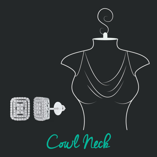 how to accessorize your neckline- cowl neck