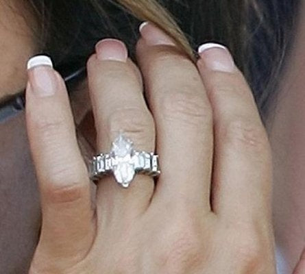 victoria beckhams reset marquise shaped and baguette diamond engagement ring - Victoria Beckham Wedding Ring victoria beckhams reset marquise shaped and baguette diamond engagement ring - Victoria Beckham Wedding Ring