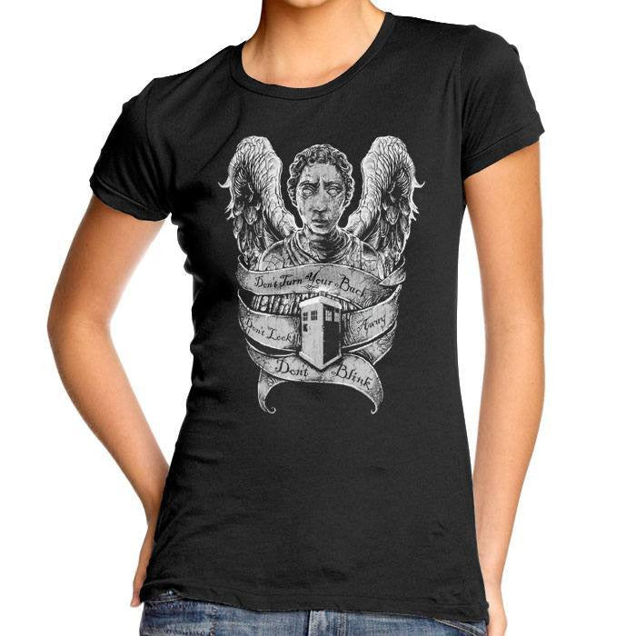 Don't Blink - Women's Fitted T-Shirt | We Heart Geeks