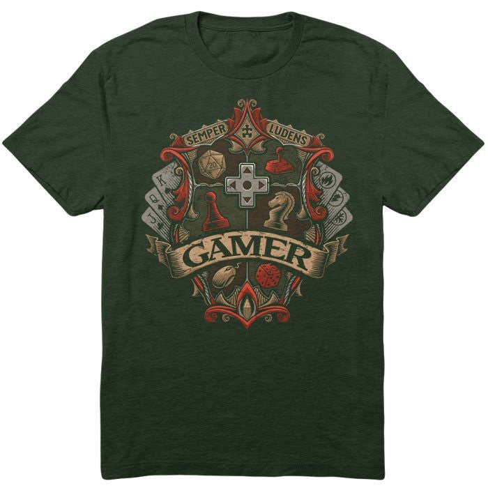 Gamer Crest - Youth T-Shirt | We Heart Geeks