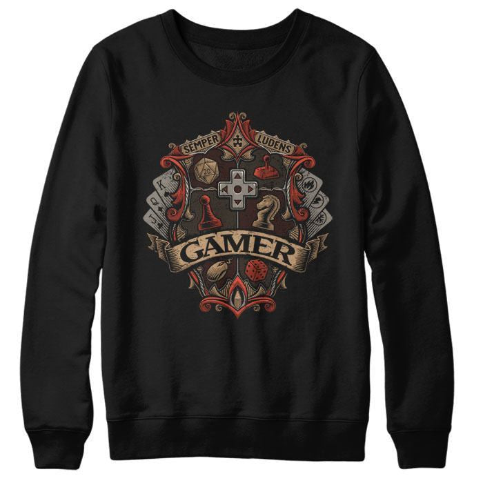 Gamer Crest - Sweatshirt | We Heart Geeks