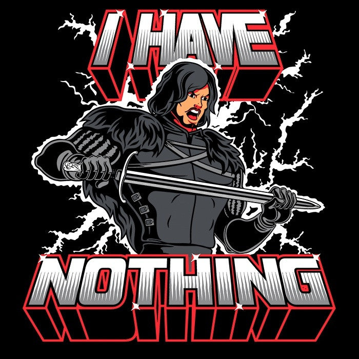 I Have Nothing - Youth T-Shirt | We Heart Geeks