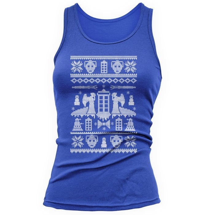 Tardis Wonderland Womens Tank Top We Heart Geeks 2264