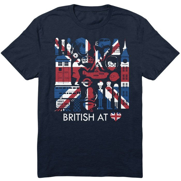 The British at Heart - Youth T-Shirt | We Heart Geeks