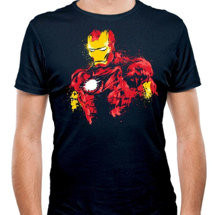 The Power of Iron - Men's Fitted T-Shirt | We Heart Geeks