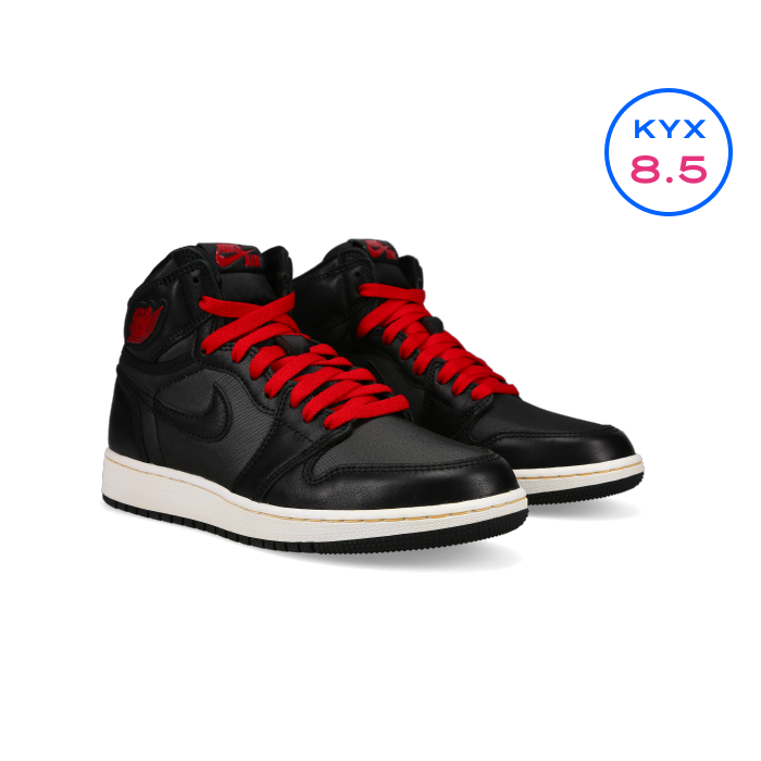 Jordan 1 Retro High OG 'Black Gym Red' (GS)
