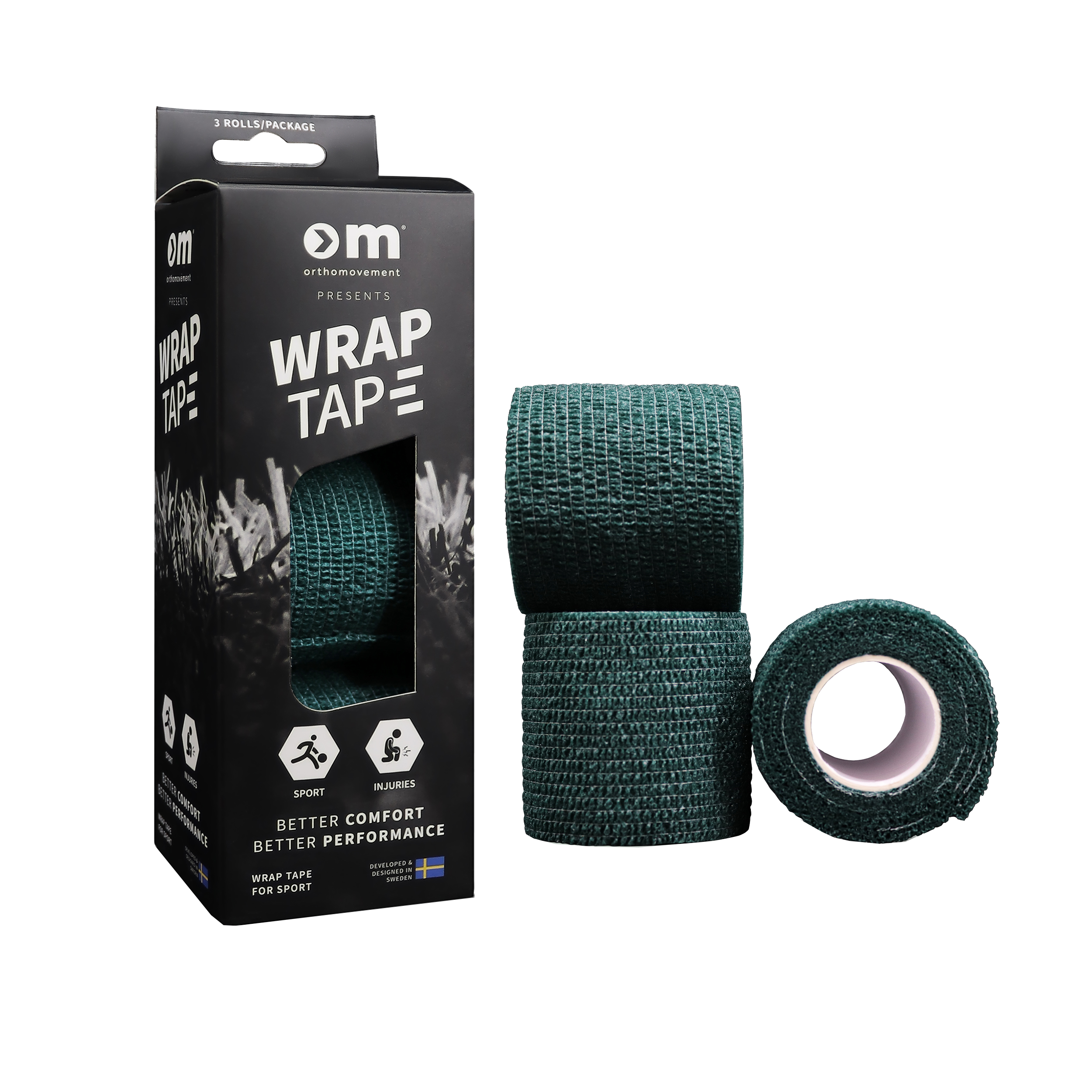 Ruban de sport élastique Sports Muscle Tape Wrap Auto-Adhésif Pour  l'exercice 11611