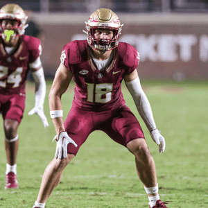 FSU Football Linebacker Blake Nichelson member of The Battle's End Florida State's NIL Collective