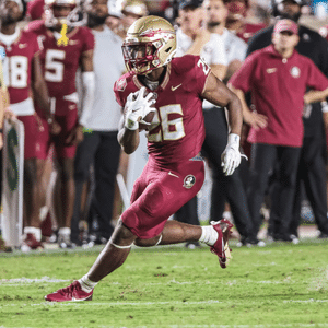 FSU Football Running Back Caziah Holmes joins The Battle's End Florida State's NIL Collective