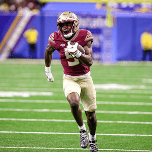 FSU Football Wide Receiver Deuce Spann member of The Battle's End Florida State's NIL Collective