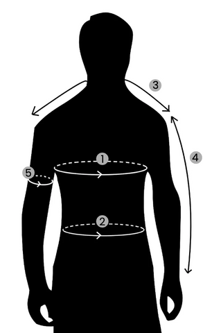 Brummell Size Chart Silhouette