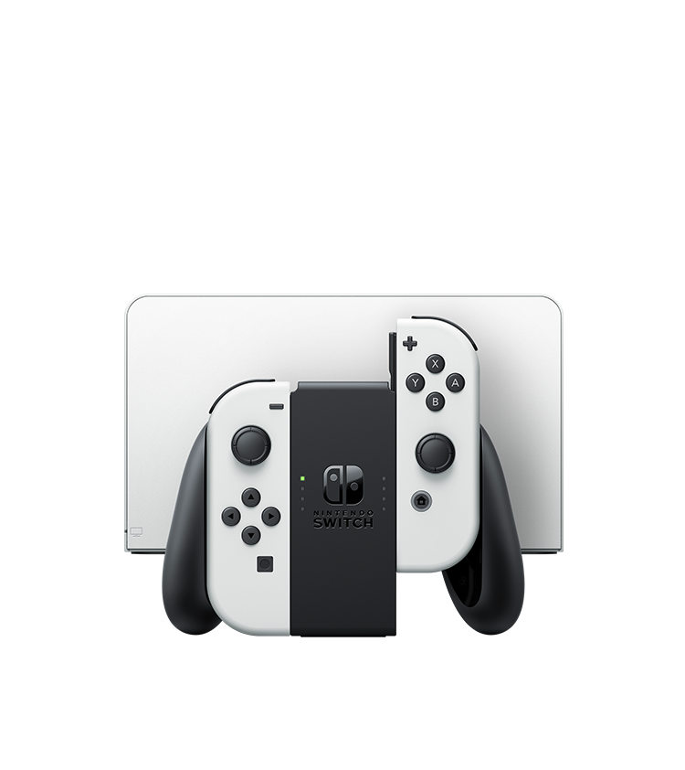 Nintendo Switch OLED with White Joy-Con for Sale – Secret Castle