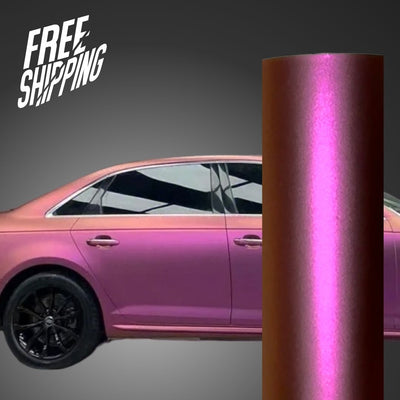 Satin Metallic Pearl Rose Gold Car Wrap – wrapteck