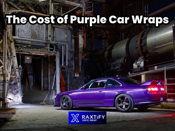 Satin Metallic Ghost Purple Vinyl Wrap