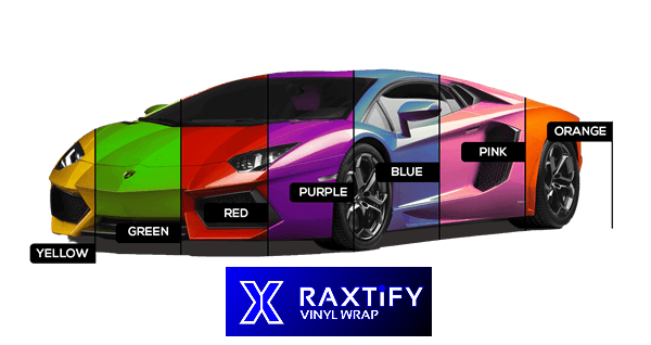Car Wrap Colors for All Vehicles – RAXTiFY