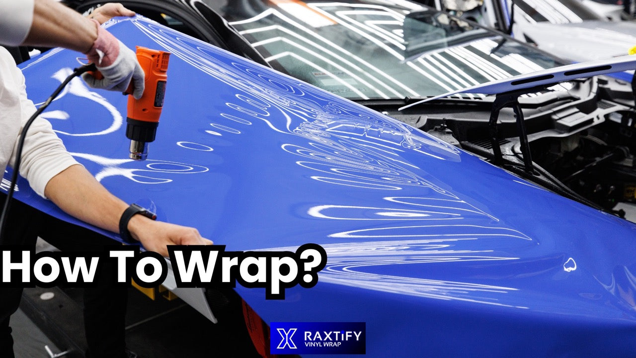 Metallic Blue Car Wrap – RAXTiFY