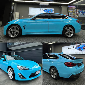 Gloss China Blue Vinyl Wrap