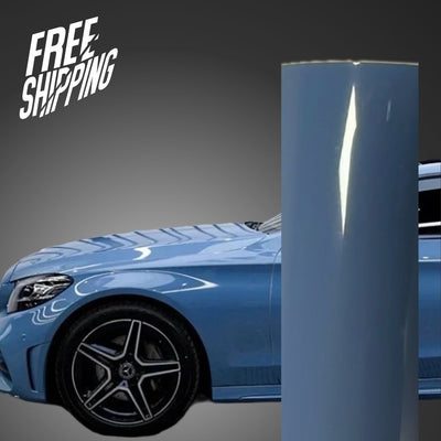 Super Gloss Midnight Blue Car Wrap – RAXTiFY