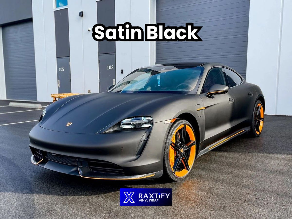 Satin Black vinyl wrap | RAXTiFY blog