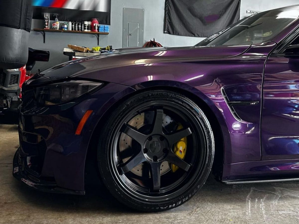 Gloss Metallic Midnight Purple Vinyl Wrap