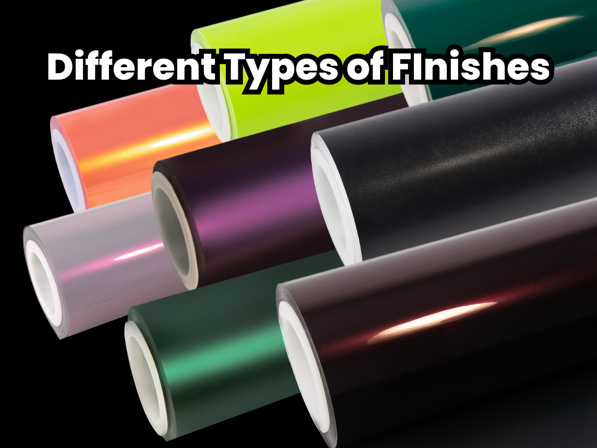 Different Types of Finishes | Vinyl Car Wraps