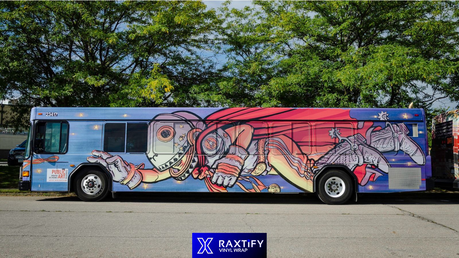 bus wraps have become a staple