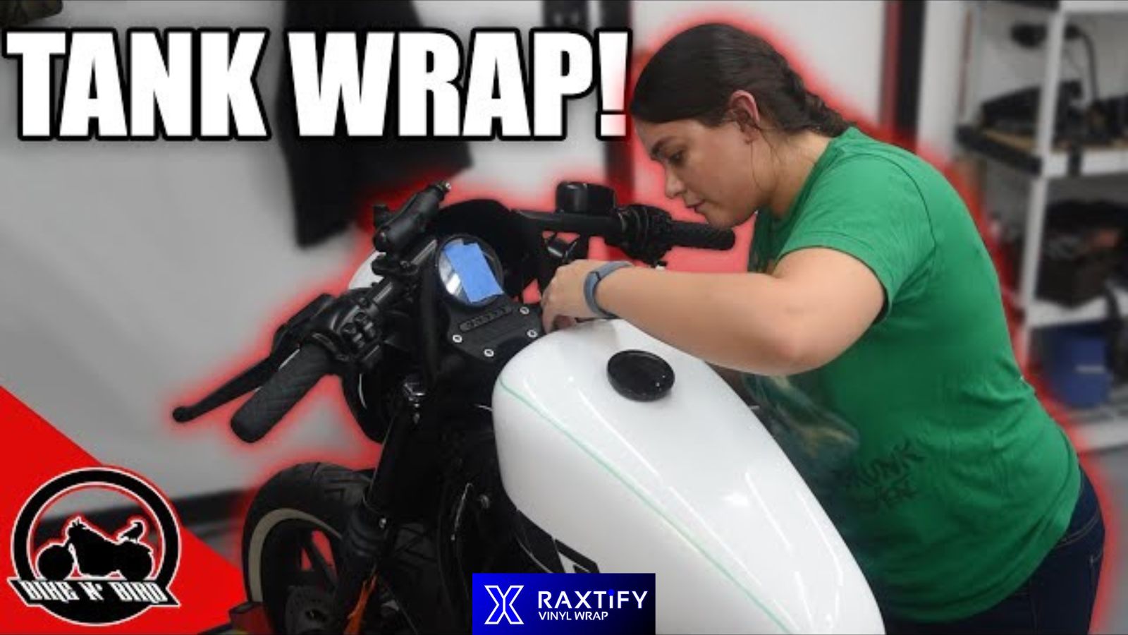 wrapping your motorcycle tank
