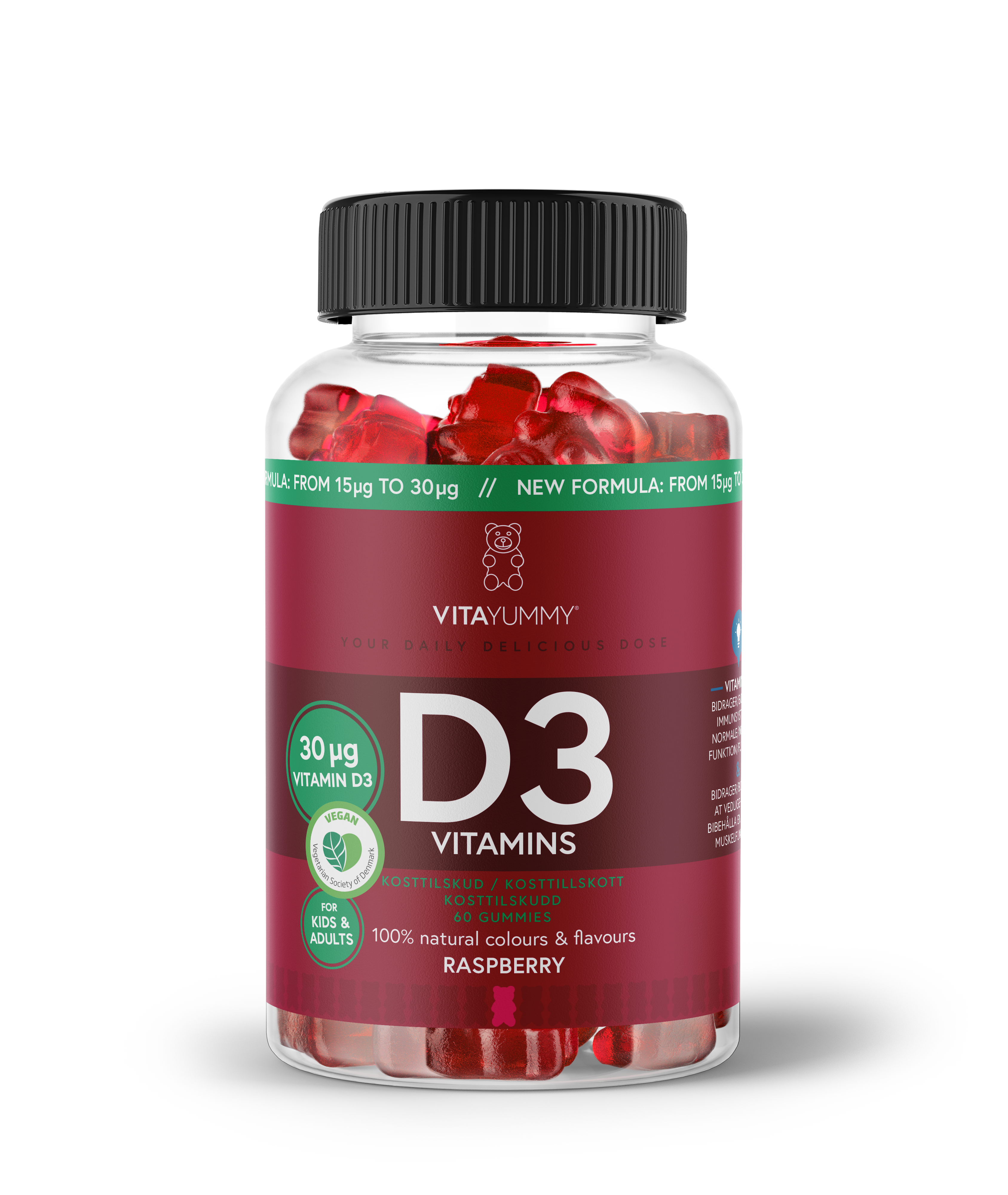 D3 - 30μg D vitamin