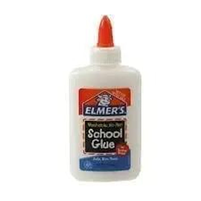 Glue bottle school washable 7-5/8 bottle Brand: Elmers, Pala Supply  Company