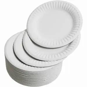 Paper Plate 6 inch round each, Pala Supply Company