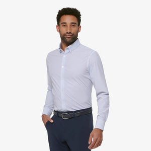 Leeward Dress Shirt - White Plus Print - Schlegel's