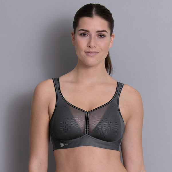 ANITA AIR CONTROL SPORTS BRA WITH PADDED CUPS - ORINOCO – Tops & Bottoms