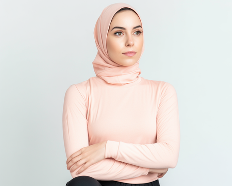 girl wearing jersey hijab