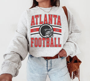Vintage Atlanta Football Crewneck Sweatshirt, The Falcon Sweater - Shirtzi